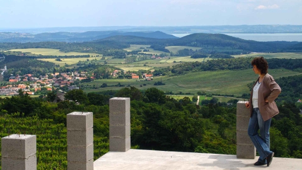 Balaton-felvidéken, felújított présház-nyaraló eladó